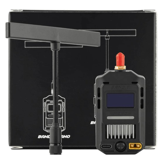 RadioMaster Nano ExpressLRS 915MHz RF Module Ultra-low Power High Contrast OLED Display TCXO for RC Drone